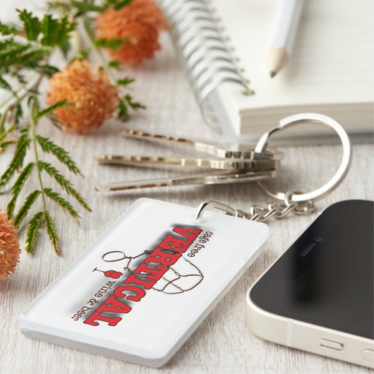 Wein u. Bier der Vertikale | Schlüsselanhänger (Vorderseite rechts)