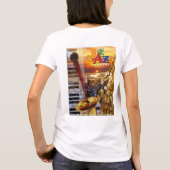 Wein u. Jazz Bella Boxy Ernte-Spitzen-T - Shirt (Rückseite)