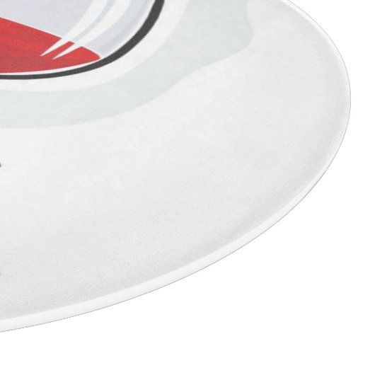 Wein-u. Käse-dekoratives Glasschneiden-Brett Schneidebrett (Ecke)