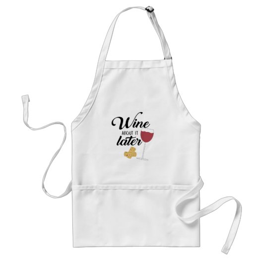 Wein über ihn neuere Schürze (Vorne)
