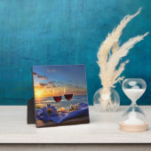 Wein und Beach Art Fotoplatte (InSitu)