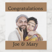 Wein- und Champange-Labels Weinetikett (Einzelnes Label)