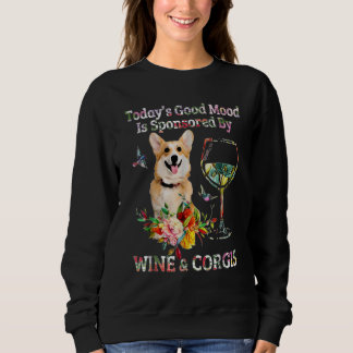 Wein Und Corgis Sweatshirt