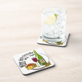 Wein und Freunde mit Alter besser Untersetzer (Rechte Seite)