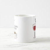 Wein und Kaffee Kaffee Zwei-Tone-Kaffee Kaffeetasse (Mittel)