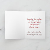 Wein- und Kaffeekarte Karte (Innenseite)