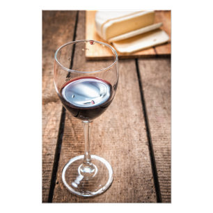 Wein und Käse Fotodruck