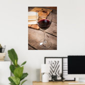 Wein und Käse Poster (Heimbüro)