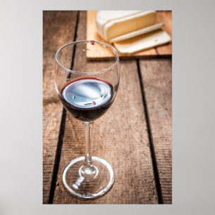 Wein und Käse Poster