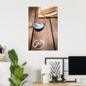 Wein und Käse Poster (Heimbüro)