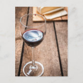 Wein und Käse Postkarte (Vorderseite)