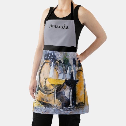 Wein und Käse Schürze (InSitu)