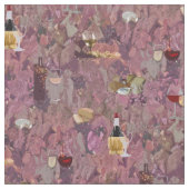 Wein und Käse Stoff (Nahaufnahme)