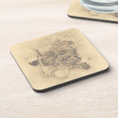 Wein und Käse Untersetzer (Linke Seite)