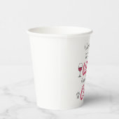 Wein und Katzen Pappbecher (Rechts)