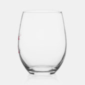 Wein und Katzen Weinglas Ohne Stiel (Links)