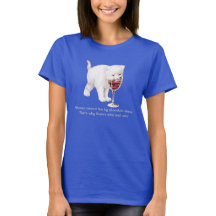 Wein- und Katzenliebhaber-Zitat T-Shirt