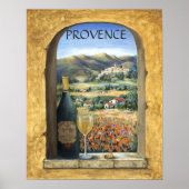 Wein und Pflaumen Poster (Vorne)