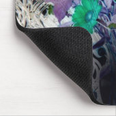 Wein und Rose 1 Mousepad (Ecke)