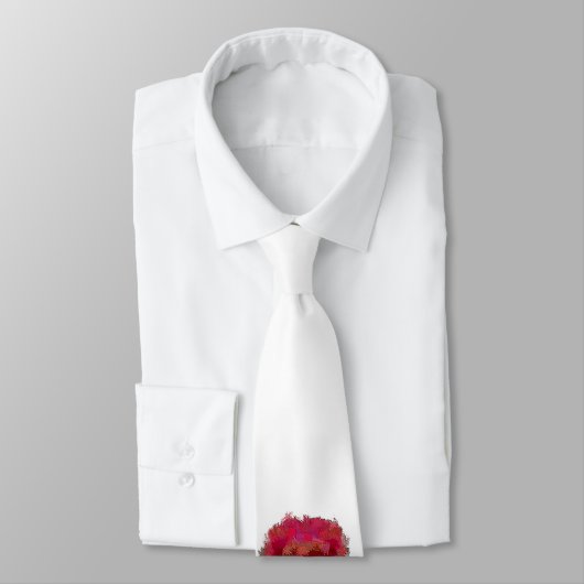 Wein und Rose Krawatte (Gebunden)