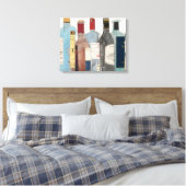 Wein und Spirituosen Leinwanddruck (Insitu (Schlafzimmer))