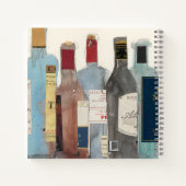 Wein und Spirituosen Notizblock (Rückseite)