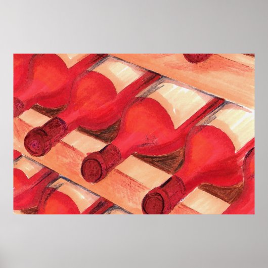 Wein und Spirituosen Poster (Vorne)