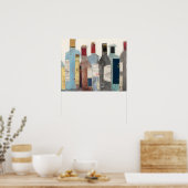 Wein und Spirituosen Poster (Küche)