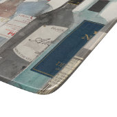 Wein und Spirituosen Schneidebrett (Ecke)