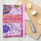 Wein und Trauben Amerikanisches MoJo Küchentuch (Viertel Falte)