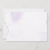 Wein und Trauben - Einladung (Rückseite)