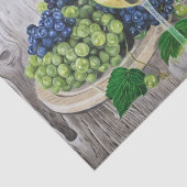 Wein und Trauben Seidenpapier (Ausschnitt)