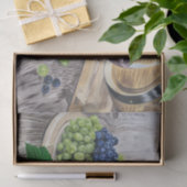 Wein und Trauben Seidenpapier (Geschenk)