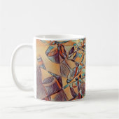 Wein und Weinflaschen Kunst Tasse Kaffee (Links)