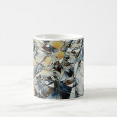 Wein und Weinflaschen Kunst Tasse Kaffee (Mittel)