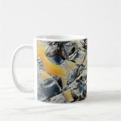 Wein und Weinflaschen Kunst Tasse Kaffee (Links)