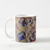 Wein und Weinflaschen Kunst Tasse Kaffee (Links)