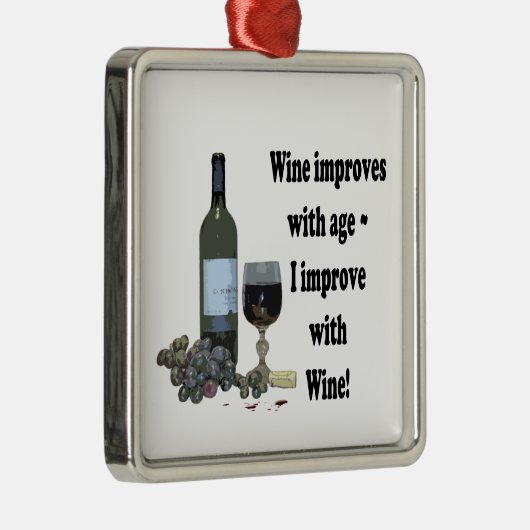 Wein verbessert mit Alter, ich verbessern mit Ornament Aus Metall (Rechts)