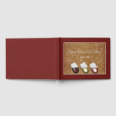 Wein Verkostung mit Gläsern Wein, Stärengold Gästebuch (Voll)