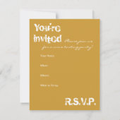 Wein Verkostung Party Einladung - Cheers! (Rückseite)