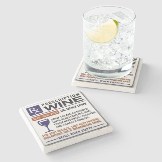 Wein-Verordnungs-Untersetzer Steinuntersetzer (Seitenansicht)