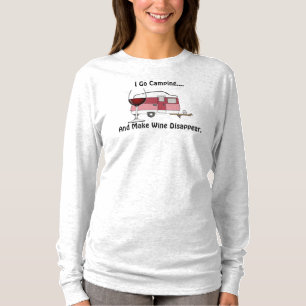 Wein verschwindet langer Schlauch T T-Shirt