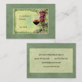 Wein Visitenkarte (Vorne/Hinten)