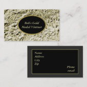 Wein-Visitenkarte Visitenkarte (Vorne/Hinten)