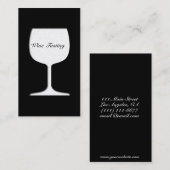 Wein-Visitenkarte Visitenkarte (Vorne/Hinten)