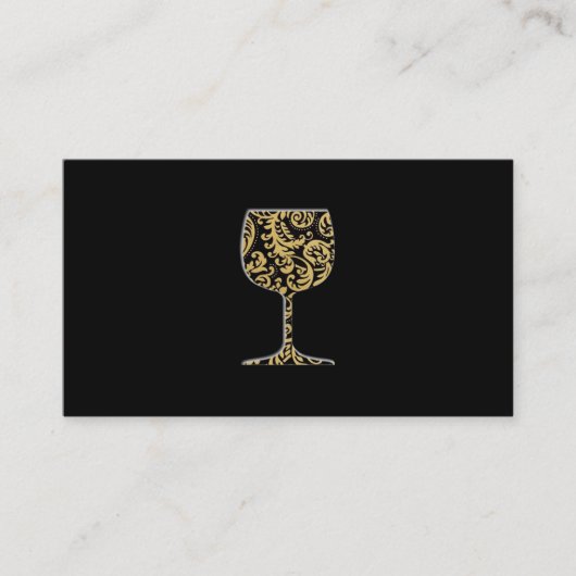 Wein-Visitenkarte Visitenkarte (Vorderseite)