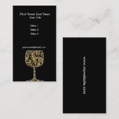 Wein-Visitenkarte Visitenkarte (Vorne/Hinten)