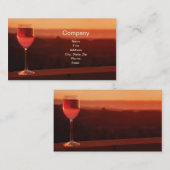 Wein-Visitenkarten Visitenkarte (Vorne/Hinten)