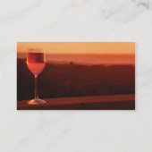 Wein-Visitenkarten Visitenkarte (Rückseite)