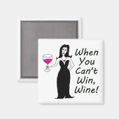 Wein Vixen einfach nur geheftet, wenn Sie nicht ge Magnet (Vorderseite/Rückseite)